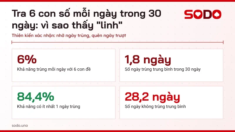 Số liệu vì sao giấc mơ thấy chó có vẻ linh nghiệm khi tra 6 con số mỗi ngày trong 30 ngày