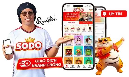 Ronaldinho giới thiệu app SODO giao dịch nhanh chóng trên điện thoại